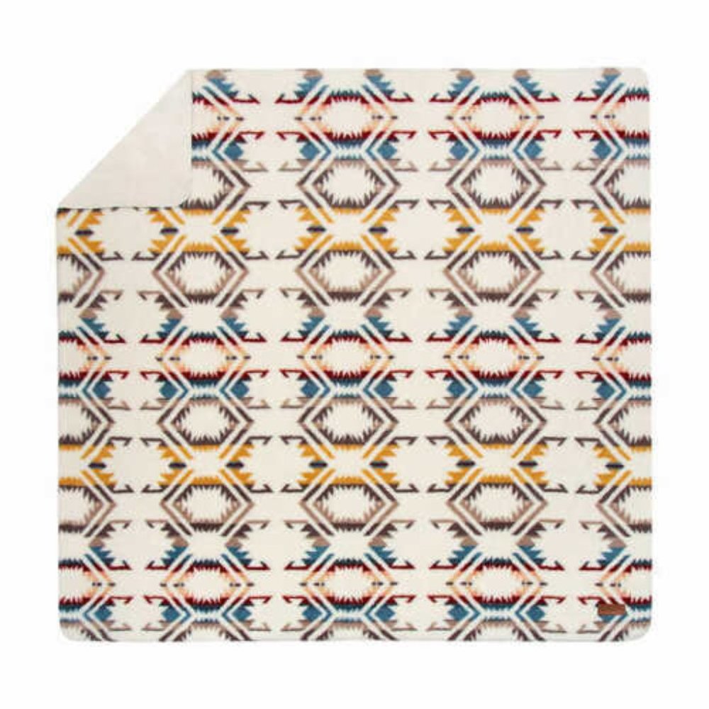 Pendleton Blanket QUEEN Soft & Cozy Sherpa Fleece Reversible Washable NWT - Picture 12 of 16